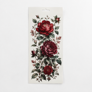 Half-Sleeve Floral Tattoo Sheet