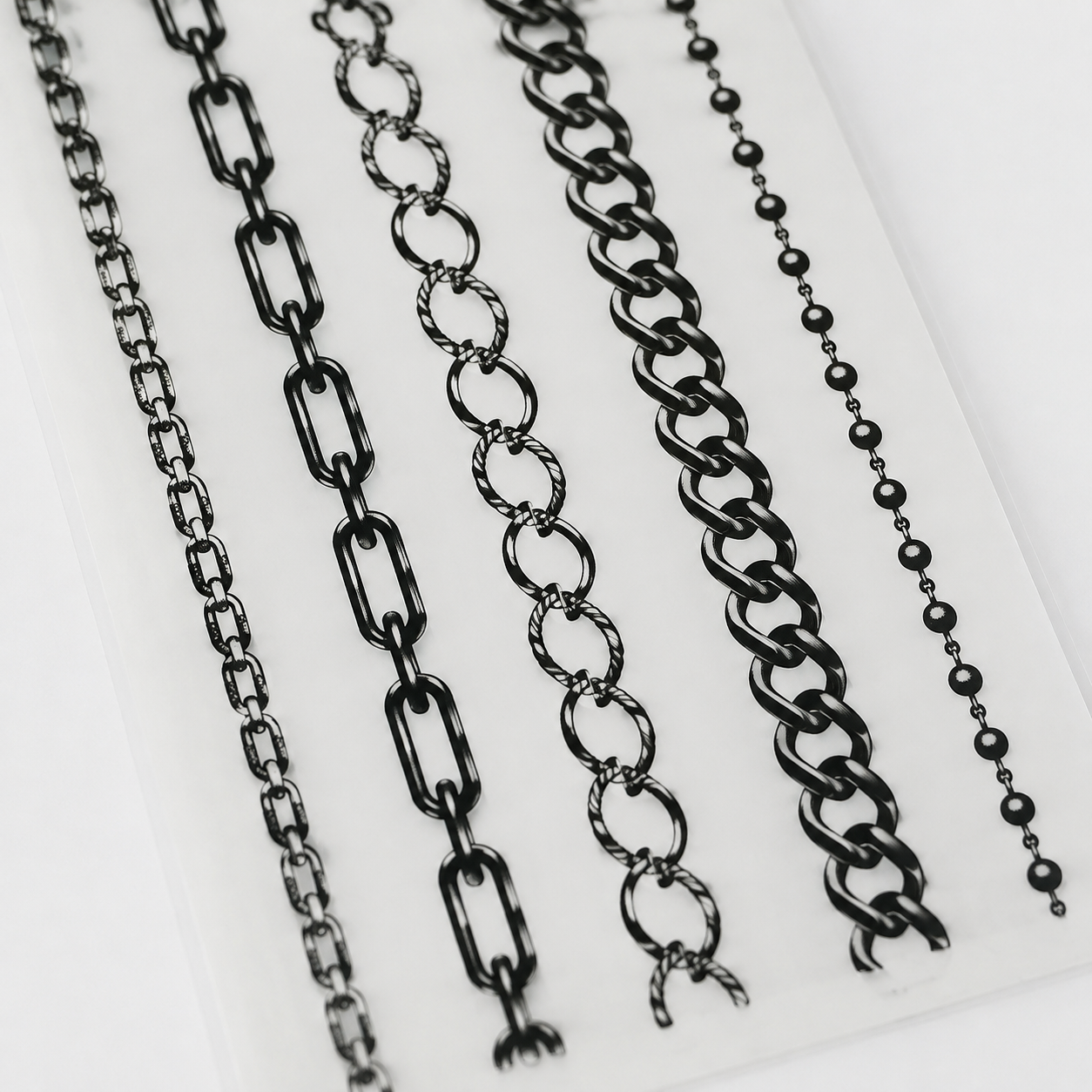 Wrist Bracelet Sheet - detail view