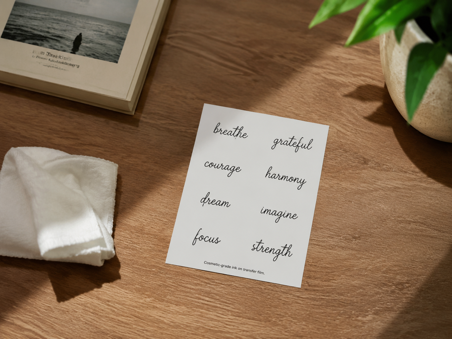 Single Word Text Tattoos - context view