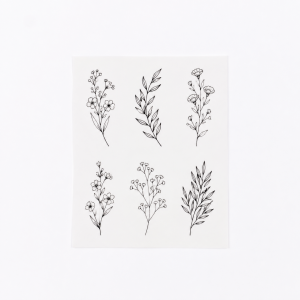 Delicate Line Botanical Set