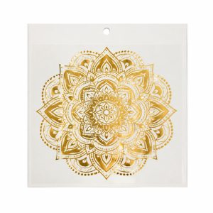 Gold Mandala Chest Piece
