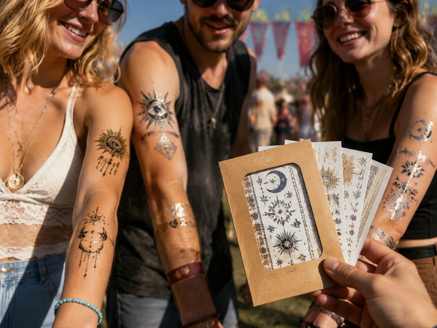 Festival Ten-Sheet Pack - lifestyle view