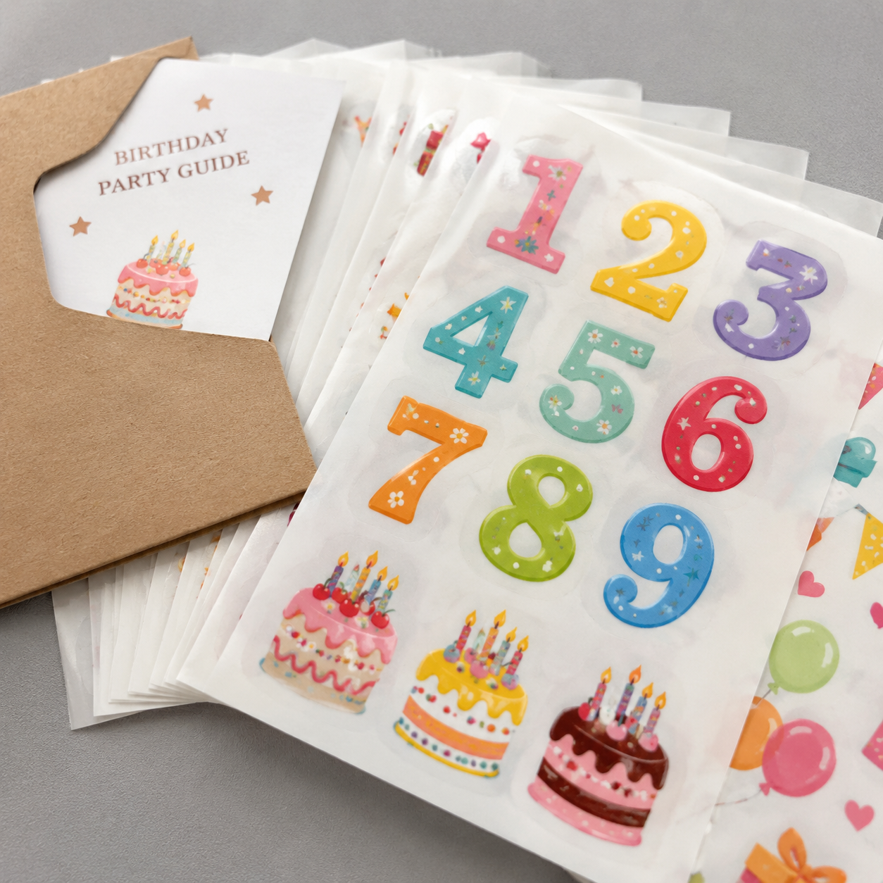 Birthday Group Six-Pack - detail view